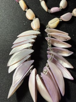 The Necklace That Went Everywhere: A Vintage Lavender & Pink Coral Find