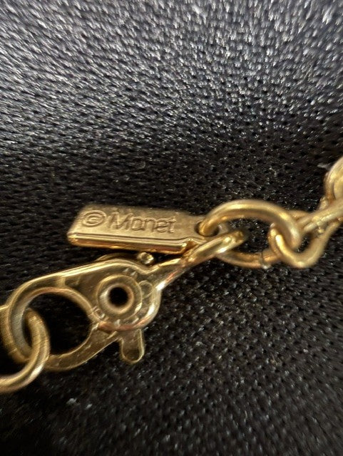 Vintage Monet Twisted Rope Bracelet