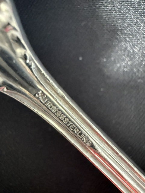 R. Wallace & Sons Sterling Silver Cold Meat Fork, circa 1900