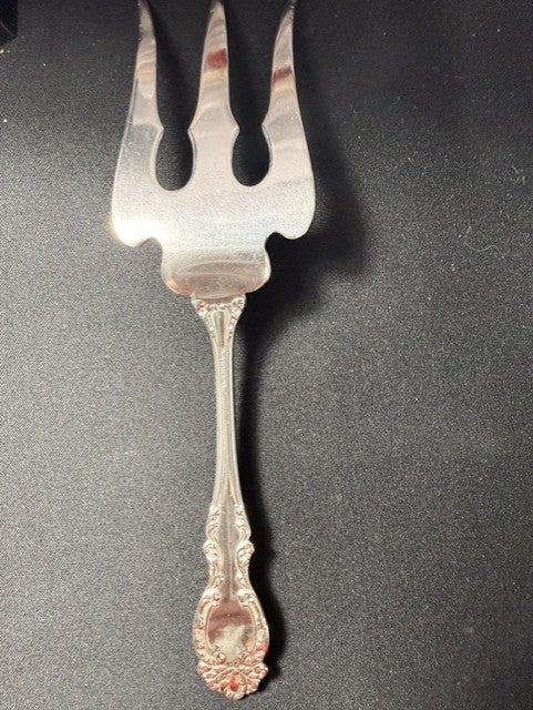 R. Wallace & Sons Sterling Silver Cold Meat Fork, circa 1900