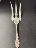 R. Wallace & Sons Sterling Silver Cold Meat Fork, circa 1900