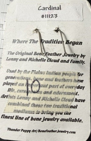 Back of display card – Cardinal #11123, Where The Tradition Began