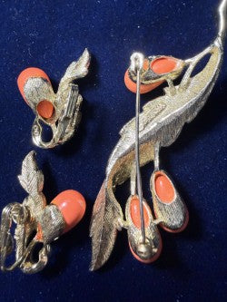 Sarah Coventry Bittersweet Brooch & Earring Set