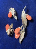 Sarah Coventry Bittersweet Brooch & Earring Set
